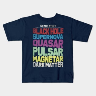 Space Stuff Kids T-Shirt